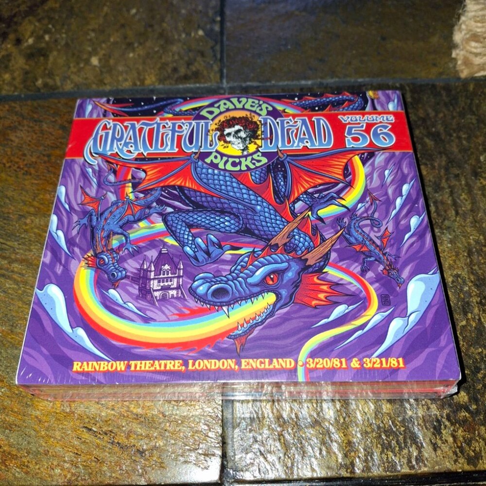 GRATEFUL DEAD - Dave's Picks Vol 56 SEALED & Numbered Limited Ed. 4CD Box Set!!